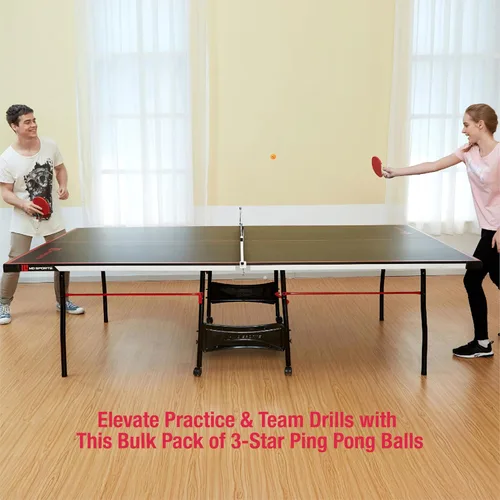Vista 13 de [Usado] MD Sports Table Tennis Tables Multiple Styles Ping Pong Tables, Foldable for Easy Storage with Nets Included, Perfect for Family Game Rooms