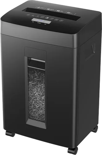 Vista 11 de 12-Sheet Cross Cut Paper Shredder, 5.55 Gallon Heavy Duty Shredder for Home Office, P-4 High Security Shredders for Paper/Credit