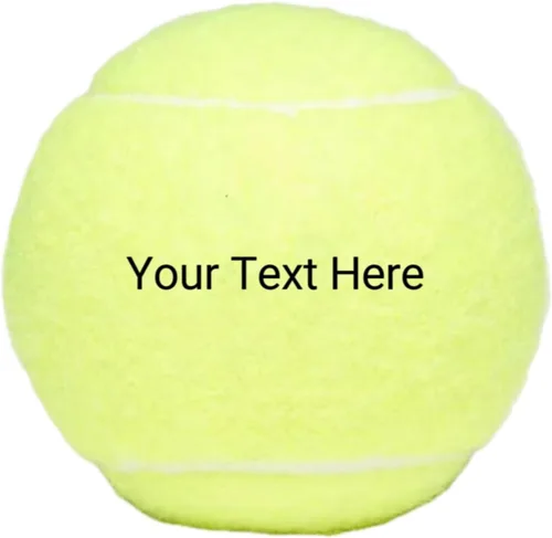 Vista 7 de Pelota de tenis personalizada para amante del tenis o regalo