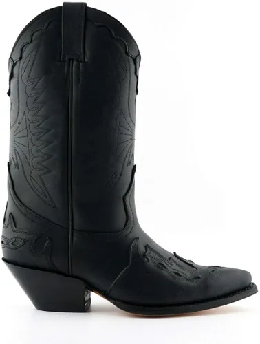 Vista 6 de Grinders Arizona HI - Botas de baile unisex de cuero cubano con tacón occidental