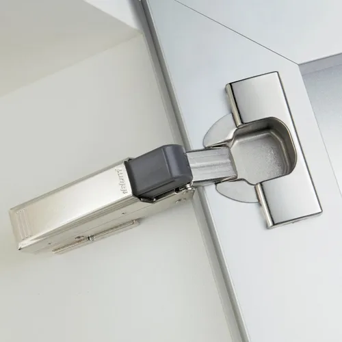 Vista 2 de Blum BLUMOTION Complemento para puertas (paquete de 8), cierre suave para clip superior y bisagras de clip, acero, instalación sin herramientas