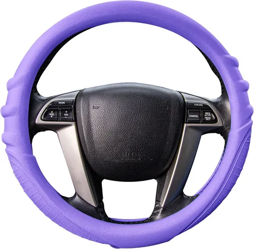 Vista 16 de Cubierta para volante FH Group, color rosa, rosado bebé