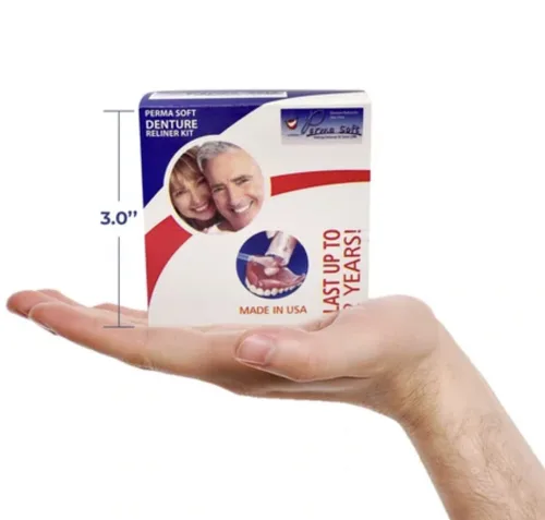 Vista 2 de Perma Soft Denture Reline Kit- 2 Boxes (relines 4 dentaduras)