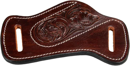 Vista 7 de Funda de cuero para cuchillo plegable con bolsillo para cinturón, portacuchillos compactos EDC Funda de cuero para funda de cuchillo plegable.