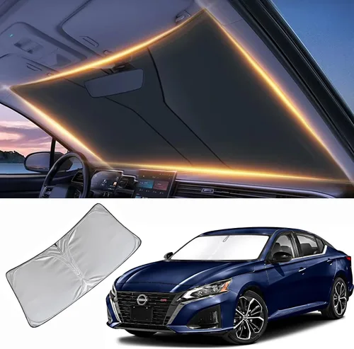 Vista 11 de Parasol para parabrisas delantero, protector de visera, accesorios para automóvil