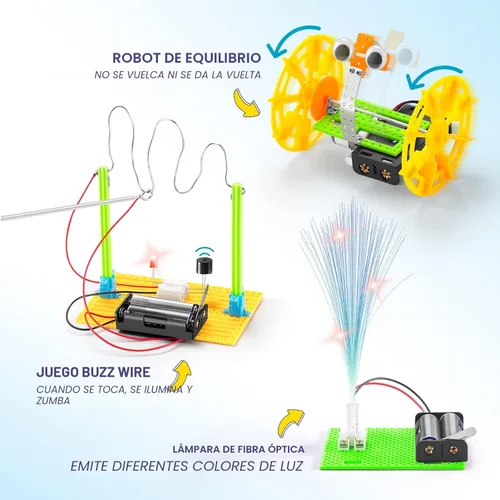 Vista 4 de STEM Toys Kits de ciencia para niños, robótica, regalos de cumpleaños