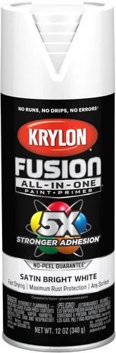 Vista 58 de Krylon Fusion - Pintura en aerosol adhesiva todo en uno para uso en interiores y exteriores, 12 onzas, vidrio de playa