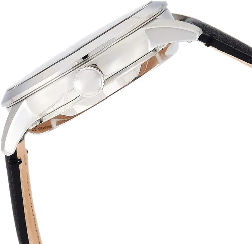 Vista 4 de Fossil - Reloj de pulsera automático y mecánico de estilo Townsman en acero inoxidable para hombre Plateado Negro