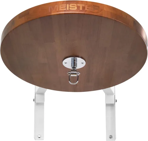 Vista 2 de Meister SpeedKills M2 Speed Bag Plataforma – Altura ajustable de 2 pulgadas de madera maciza con giratorio – Stout