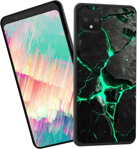 Vista 475 de Funda delgada para Google Pixel 4 XL, funda delgada de silicona de TPU suave a prueba de golpes para Google Pixel 4 XL, astronauta Galaxy