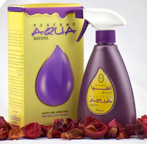 Vista 4 de Rasasi Aqua Batool Room & Linen Spray de niebla de 12.6 onzas