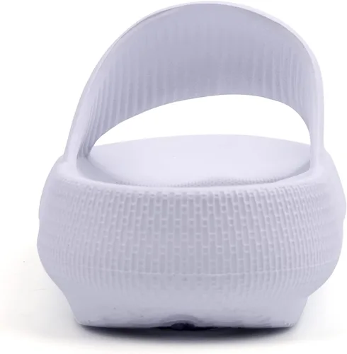 Vista 3 de WYSBAOSHU Sandalias deslizantes para niños y niñas, cómodas, antideslizantes, suela gruesa, para verano, ducha, piscina, playa, agua
