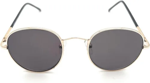 Vista 8 de The Hippie Round Sun Reader, gafas de lectura de metal funky, tramposos para hombres y mujeres
