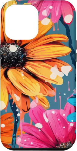Vista 26 de Drip Gerbera Daisies Case for iPhone 17