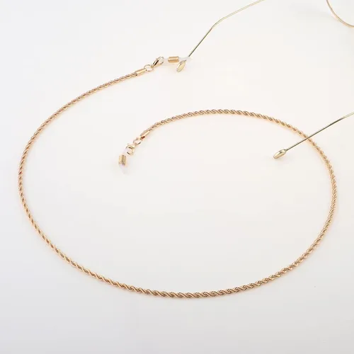 Vista 4 de Cadena de anteojos personalizada delicada cadena de anteojos para mujeres y hombres cadena de anteojos de lectura cadena de máscara para regalos