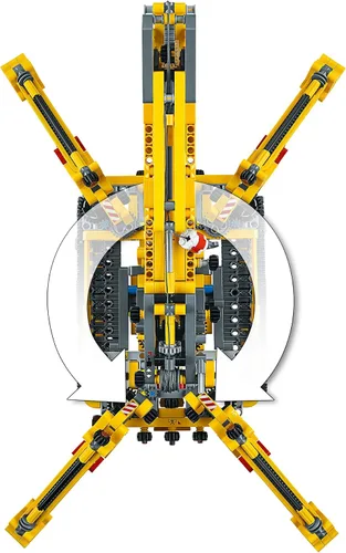 Vista 2 de LEGO Technic 42097 Kit de construcción de grúa sobre orugas compacta (920 piezas)
