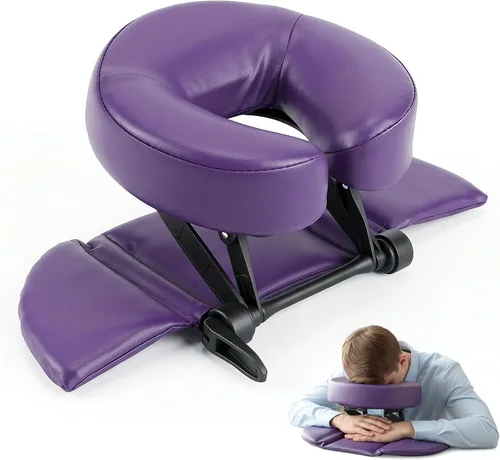 Vista 8 de TRENDBOX Kit de masaje de mesa boca abajo, almohada ajustable para reposacabezas