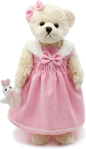 Vista 10 de Oitscute Osos de Peluche para Bebés Lindos de Peluche Suave de 16 Pulgadas (Flor Verde) para Niñas y Mujeres