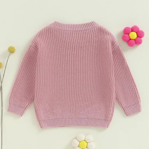 Vista 101 de VISGOGO Suéter a juego para hermanitas grandes y pequeñas, ropa de una sola pieza