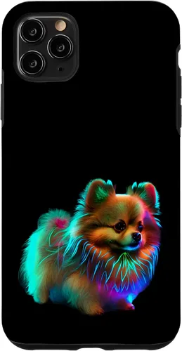 Vista 13 de Funda para iPhone 16 con diseño de raza de cachorro de Pomerania para mujeres o niñas