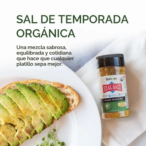 Vista 9 de Redmond - Condimento de sal real, natural sin refinar sin gluten, 8.25 onzas
