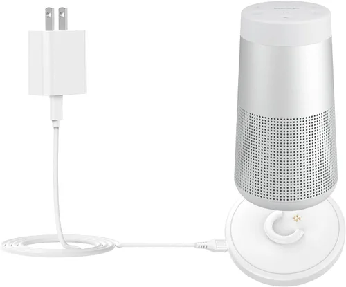 Vista 2 de Base de carga Bose SoundLink Revolve, Base de carga para Bose SoundLink Revolve+, adaptador de cargador para Bose SoundLink Revolve II, altavoz