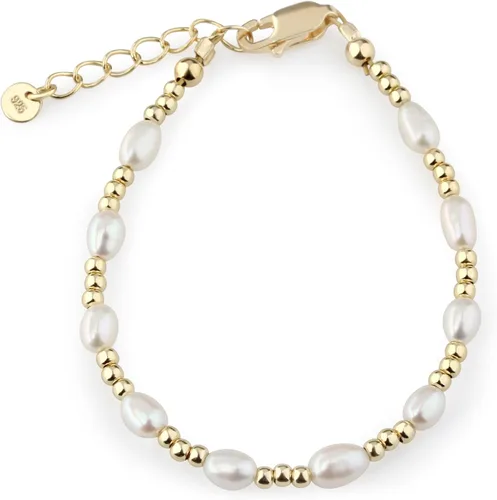 Vista 6 de Cherished Moments Pulsera o collar, chapado en oro de 14 quilates Brynn-MED (9 meses - 4 años)