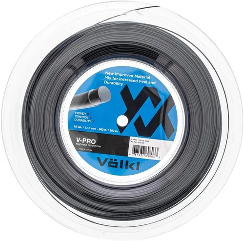 Vista 5 de Volkl V-Pro Tennis Racquet String Durability & Firm Feel Smooth Co-Polymer String.