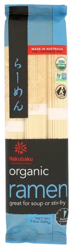 Vista 5 de Hakubaku Ramen orgánico, 9.5 onzas (paquete de 8)