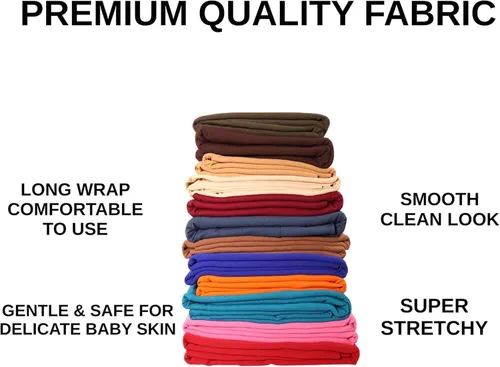 Vista 3 de FabricLA Tela de Jersey de Algodón y Elastano por Yarda - 10 oz Tela de Algodón y Elastano Elástica en 4 Direcciones, 60" de Ancho – Perfecta