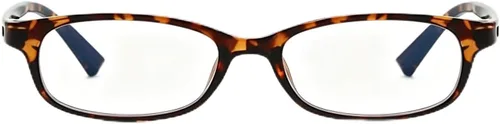 Vista 10 de HJSTES Retro Clear Rectangle Glasses for Women Men Fake Blue Light Blocking Lens Narrow Frame Non Prescription Eyeglasses