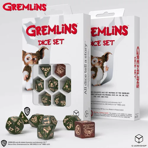 Vista 4 de Juego de dados Gremlins de Q-Workshop, dados