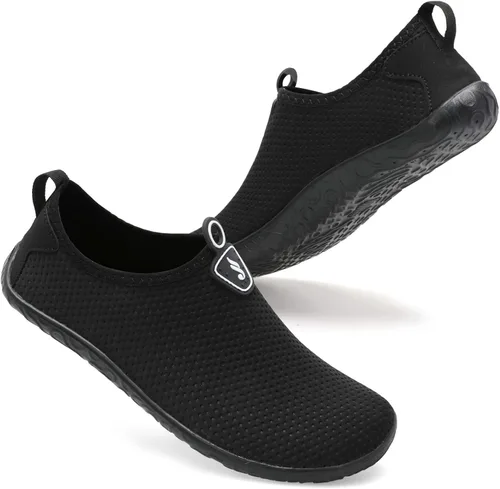 Vista 7 de JIASUQI Zapatos deportivos para senderismo y playa, zapatos acuáticos descalzos, para natación, deportes, caminar, para mujeres y hombres