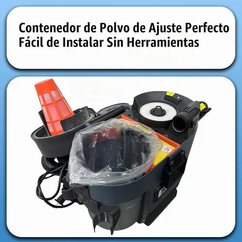 Vista 3 de Bolsas de plástico al vacío de 50 piezas compatibles con aspiradoras Shark MessMaster VS100, VS101, VS100C, VX102BRN, VX101: duraderas, a prueba