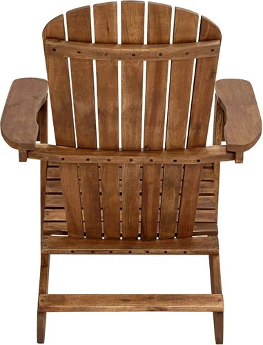 Vista 6 de Teal Island Designs Cape Cod - Silla Adirondack de madera natural