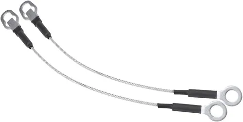 Vista 7 de Cables para portón trasero para Ford Ranger Sport 2002-Acouto 17.3 in/17 pulgadas, par de cables de acero inoxidable para camioneta para camioneta