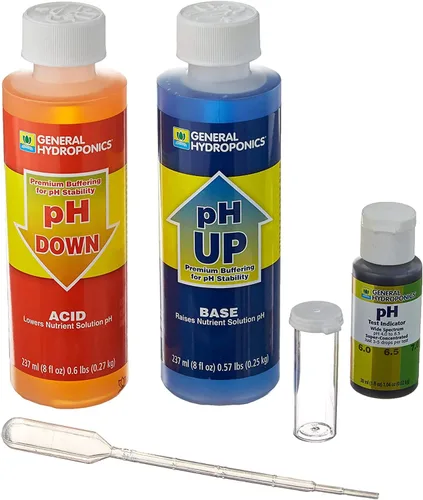 Vista 3 de Great White PRPSGW04 100049823 - Micorrizas de 4 onzas, 4 onzas y kit de control de pH hidropónico general para una solución equilibrada