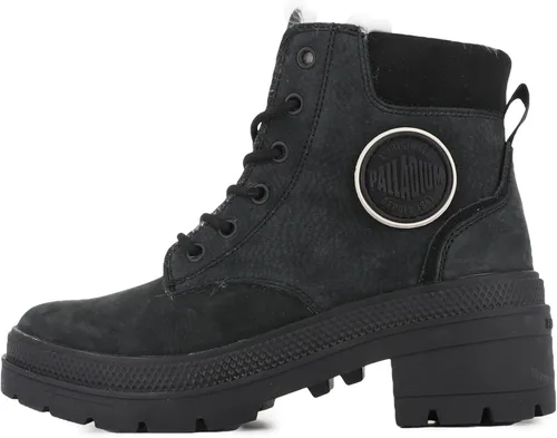 Vista 7 de Palladium Botines clásicos para mujer Negro