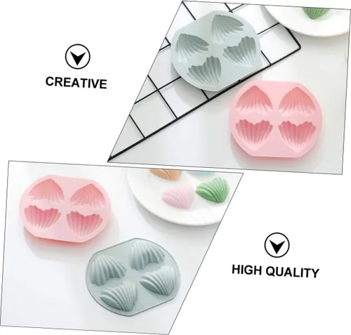 Vista 5 de Artibetter Molde de amor para tartas de boda, mini cacerola para magdalenas, molde de silicona con corazón, molde de silicona para chocolate, molde