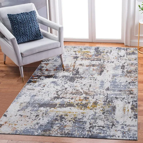 Vista 18 de NAAR PAYAS - Alfombra de área de 2 x 3 pies, diseño geométrico beige para sala de estar, dormitorio y comedor