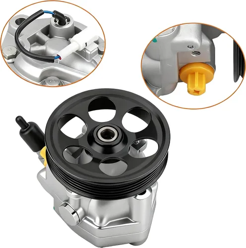 Vista 7 de Bomba de asistencia de dirección asistida 21-329, compatible 2006-2008 para Subaru Forester, 2006-2007 para Subaru Impreza, reaplce