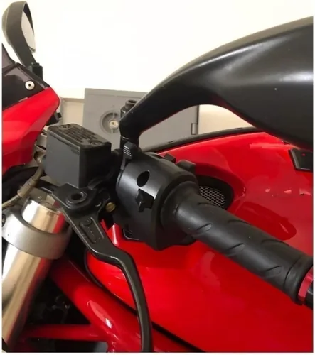 Vista 2 de Accesorios de motocicleta Empuñaduras Manillar Racing para Yamaha MT-03 MT03 MT 03 2015 2016 2017 2018