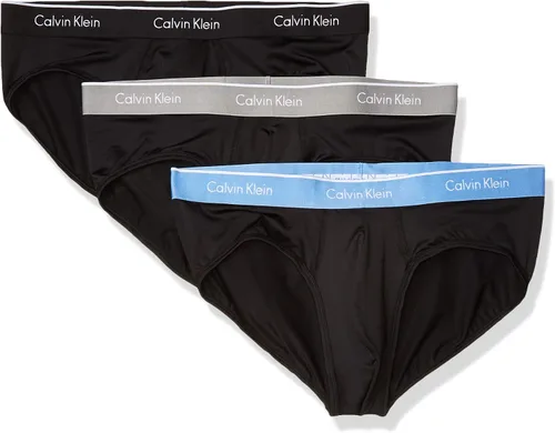 Vista 12 de Calvin Klein - Calzoncillos elásticos microfibra para hombre, paquete de 3 unidades 3 Negro