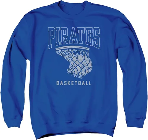 Vista 2 de Seton Hall University Sudadera oficial de baloncesto unisex con cuello redondo para adultos