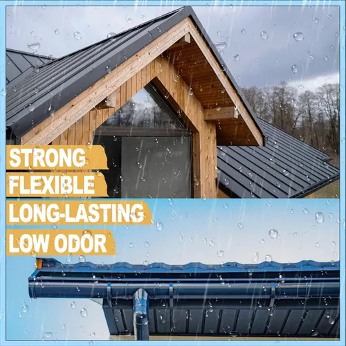 Vista 6 de Sellador Impermeable Transparente 2L (70 oz), Wadities Revestimiento Impermeable a Base de Agua para Paredes Baño Techo, Reparación Invisible