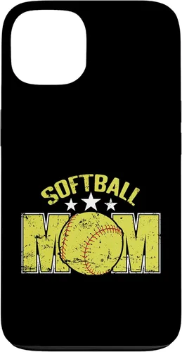 Vista 7 de Softball Mom Sports Parent Team Supporter Case for iPhone 16