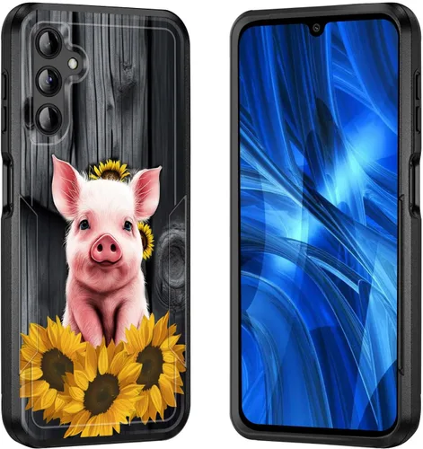 Vista 56 de para Galaxy A15 5G - Funda, [Prueba de caída de grado militar] Funda protectora resistente a golpes de uso pesado y resistente para Samsung Galaxy
