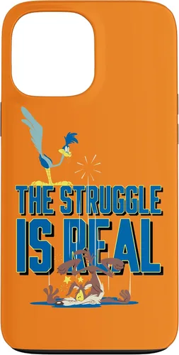 Vista 23 de iPhone 16 Looney Tunes Roadrunner the Struggle Is Real Case