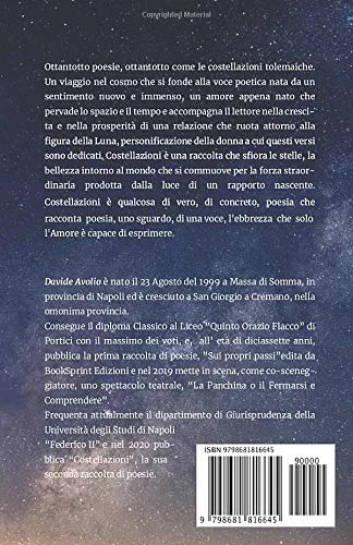 Vista 2 de Costellazioni Poesie di d'amore, consapevolezza e meraviglia (Italian Edition)