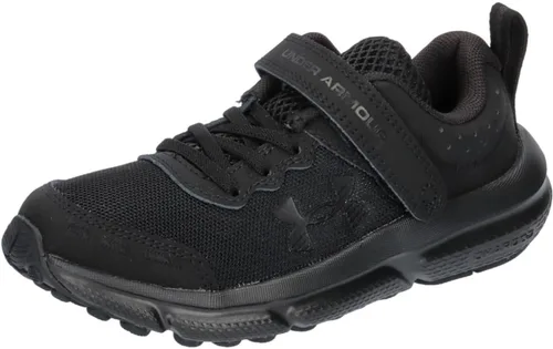 Vista 36 de Under Armour Tenis para correr Assert 10 con cierre alternativo para niños (001) Negro/Blanco/Blanco